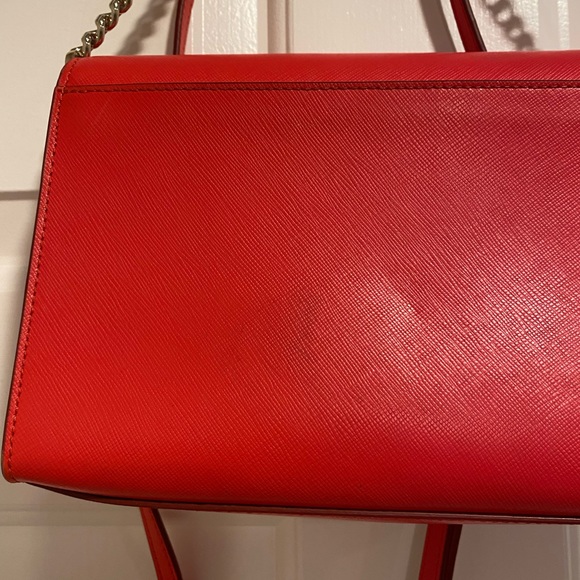 Kate Spade Red Carson Convertible Crossbody Bag - Picture 11 of 16